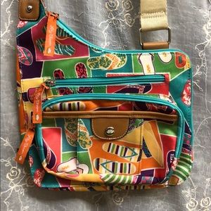 Lily Bloom crossbody purse - new - fun & cute!